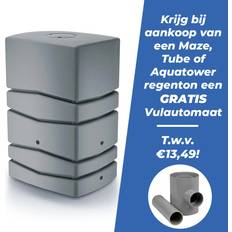Waterform Regentonne Aqua Tower 450 l Grau