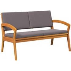 Lounge Garden Benches Berkfield Home with Cushions 115x70x72 cm Solid Wood Acacia Garden Bench