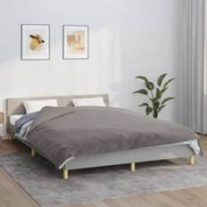 Weight Blankets Berkfield Home Weighted with Cover 200x225 cm 13 kg Fabric Weight blanket Grey