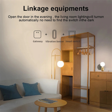 Torribaly Tuya Zigbee Smart Vibration Sensor Tilt Detector