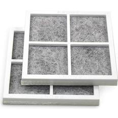 White Goods Accessories HQRP 2-Pack Air Filter Compatible With LG LFCS31626S LFX32945ST LFXC24726S LFXS30726B LFXS30726S LFXS30726W LMXC23746D LSFD2491ST Refrigerator