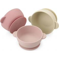 PandaEar Silicone Baby Bowls with Suction 3 Pack
