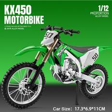 Toy Motorcycles Maxpower Kawasaki KX450 Toy Motorcycle Models Alloy Diecast Ninja 400 Motorbikes