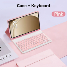 Pink A Arabic Keyboard For Samsung Galaxy Tab A9 8.7 Inch Case