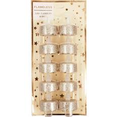 LED Candles Pack of 10 Sparkling Candles LED Candle 4pcs