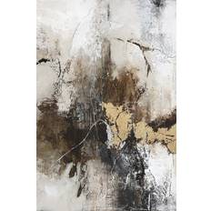 Kehystetty taide Malerifabrikken Timeless Sekamaalaus 90 x 120 cm Ruskea
