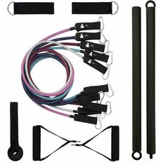 Black Resistance Bands Fitpaddy Workout System with Resistance Bands