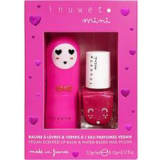 Inuwet Gåvoset Läppbalsam Nagellack - Fuchsia