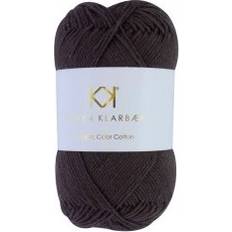 Karen Klarbæk Økologisk Bomuldsgarn 8/4 Chocolate Brown 50g