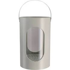 Uyuni Lyktor Uyuni & Ekta Light House Lantern 22x35 Light Grey Lykta