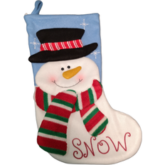 White Stockings Samuel Alexander Christmas with Cute Design - White Stocking