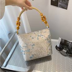 Blue Bucket Bags RYWOLT Large Contemporary Bucket Handbag - Blue