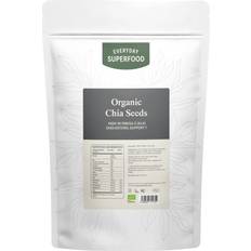 Organic Nuts & Seeds re-fresh Superfood Organic Chia Seeds 400g Premium Whole Black