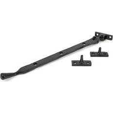 Door Pull Handles From The Anvil Black 12 Inch Handmade Peardrop Stay