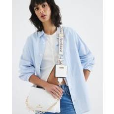 River Island Bags River Island Embossed Chain Cross Body Bag - White