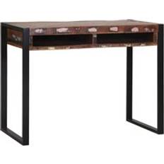 Multicoloured Dressing Tables Berkfield Home with Mirror 100 x 50 x 75 cm Dressing Table