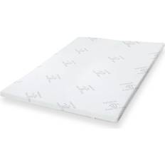 Fundas de colchón Topper Látex Natural 160x195 Bambú Transpirable Funda de colchón