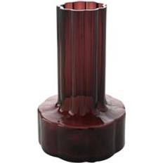 Burgundy Glass Dark Red One Size