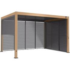 LG Outdoor Pergola Bundle 3 x 4m Grey