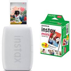 Fujifilm Instax Mini Link 3 Printer Hvid Inkl 2x10 Film