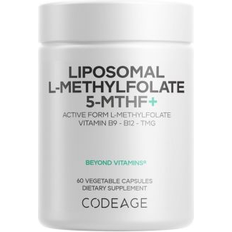 Liposomal L-Methylfolate 5-mthf+ Active Vitamin B9 60 Count