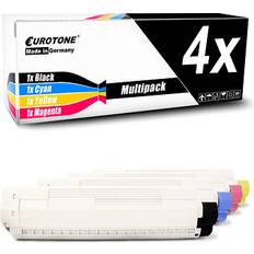 Ink & Toners OKI 4x Toner for C612 C612D C612DN 8K - Black