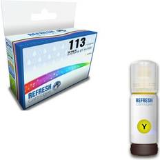 Ink & Toners Refresh Cartridges Ink Bottle Compatible With Epson Printers - Yellow