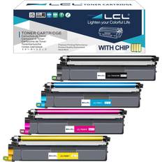 LCL Compatible Toner Cartridge TN-248 TN-248BK TN-248C TN-248M TN-248Y - 4PK KCMY
