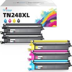 Q-image Toner Cartridges Compatible for Brother TN-248XL - MFC-L3760CDW/DCP-L3520CDW/DCP-L3520CDW/DCP-L3560CDW