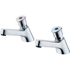 Sandringham 21 Self Closing Basin Taps
