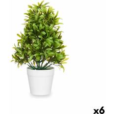Ibergarden Dekorativa Plastväxter 18 x 35 x 16 cm Set om 6 Konstgjord växt