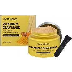 Skincare West & Month Turmeric Vitamin C Mud Mask Set