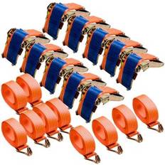 Bungee Cords & Ratchet Straps 10 x Heavy Duty Ratchet Tie Down Straps 5M x 50MM 4T