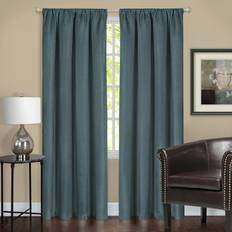 Harmony Blackout Window Curtain Panel 52 x 84 Teal