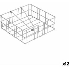 Confortime 18 x 18 x 6.5 cm 12 Units Napkin Holder