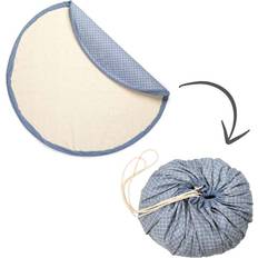 Play&Go Legetæppe Ø 140 cm Bomuld Blue