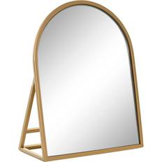 Iron Wall Mirrors Home ESPRIT Golden Crystal Iron 20 x 8.5 x 25 cm Wall Mirror