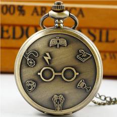 Pocket Watches Aihontai Bronze Fashion Quartz Pocket Watch XH3047