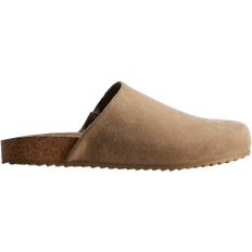 Fabric Slippers Children's Shoes H&M Boys Napped Mules - Beige