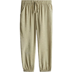 Viscose Trousers Children's Clothing H&M Girls Woven Joggers - Green