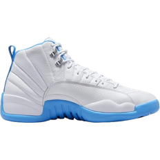 Men - Nike Air Jordan 12 - White Shoes Nike Air Jordan 12 Retro M - White/Metallic Silver/University Blue