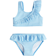 H&M Bikinier H&M Blå Bikini med flæser 122/128 6-8Y