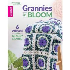 Needlework Patterns Leisure Arts Crochet Pattern Book Grannies In Bloom 6 Afghan Designs