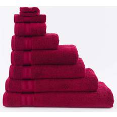 Red Guest Towels Dunelm Egyptian Cotton Guest Towel Red (90x50cm)