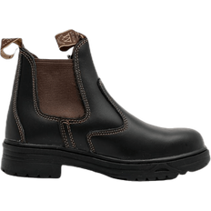 Dame - Læder Ridesko Mountain Horse Protective Jodhpur - Brown