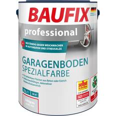 Malerfarbe Baufix professional Garagenboden Spezialfarbe silbergrau Bodenfarbe Silber, Grau 5L