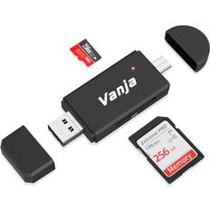 Vanja 3 in 1 Micro SD Card Reader