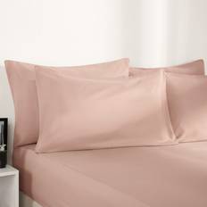 Monochrome Bed Sheets Brentfords Plain Bed Sheet Pink (190x91cm)