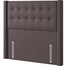 Beds & Mattresses Silentnight Bloomsbury Headboard - Charcoal Velour Headboard