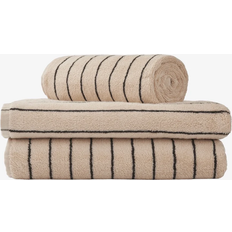 Bongusta Naram Bath Towel Beige, Blue (140x70cm)